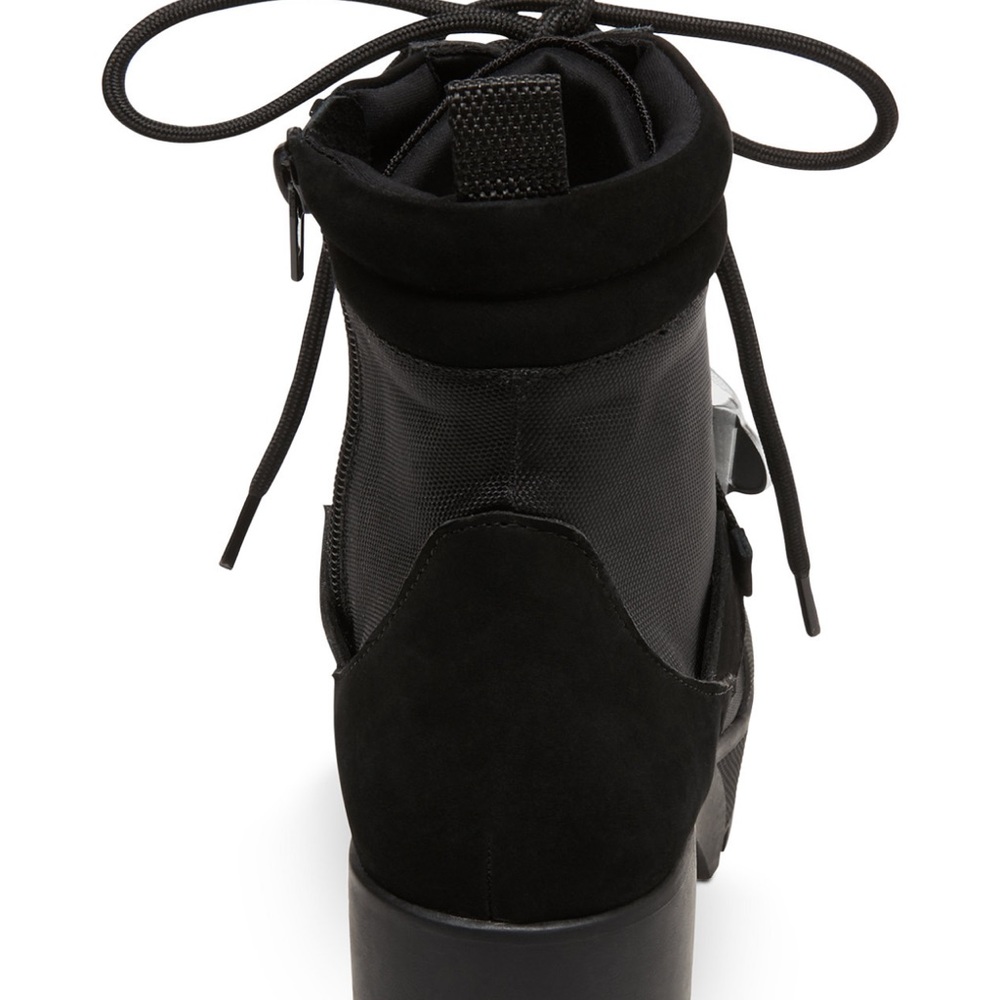 Steve Madden Grady Black Combst Moto Boot NEW - Picture 5 of 8
